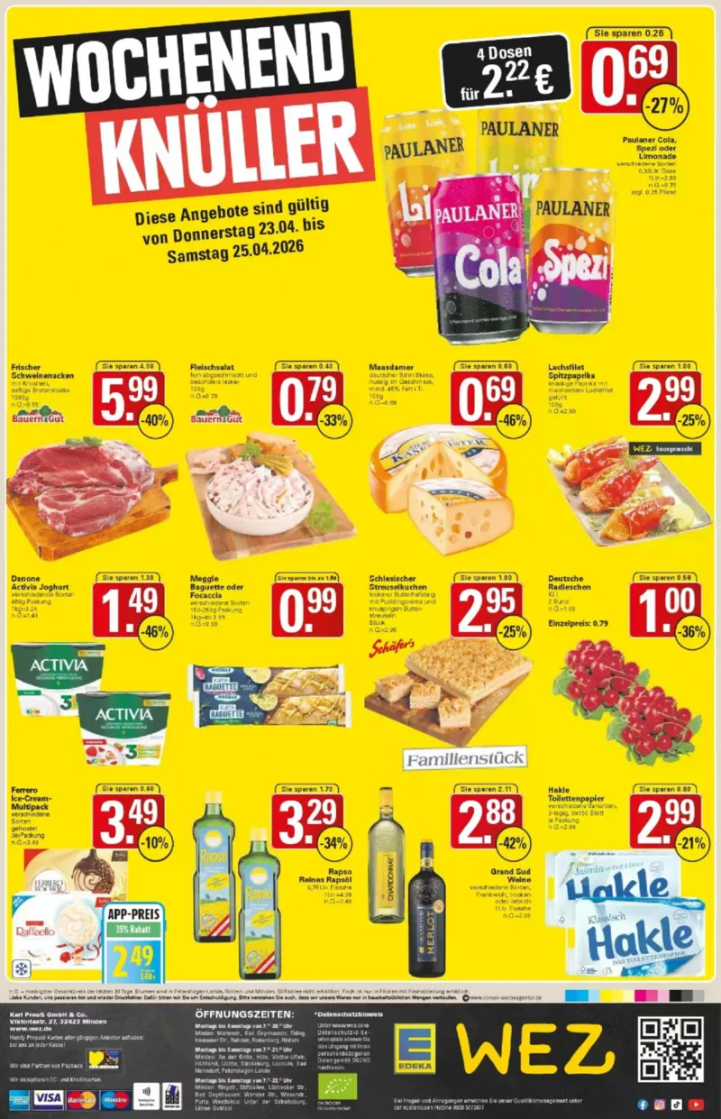 WEZ Prospekt vom 20.04.2026, Seite 16