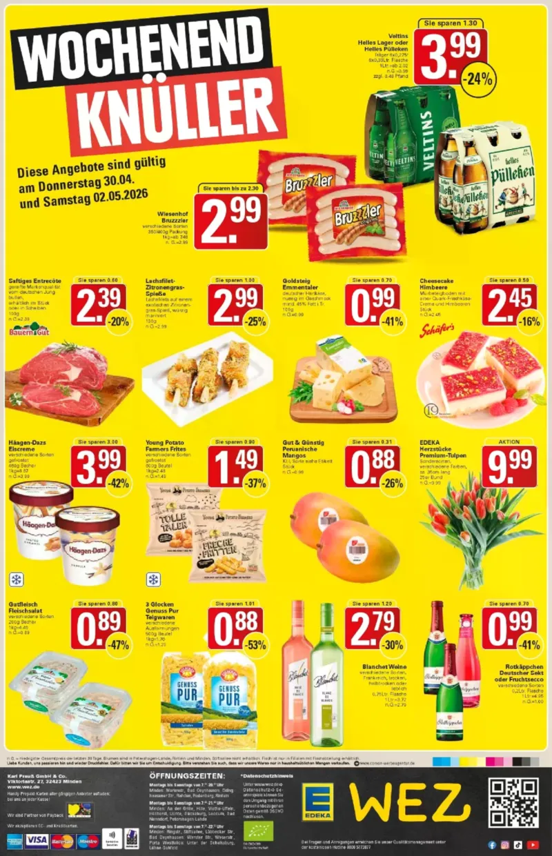 WEZ Prospekt vom 27.04.2026, Seite 16