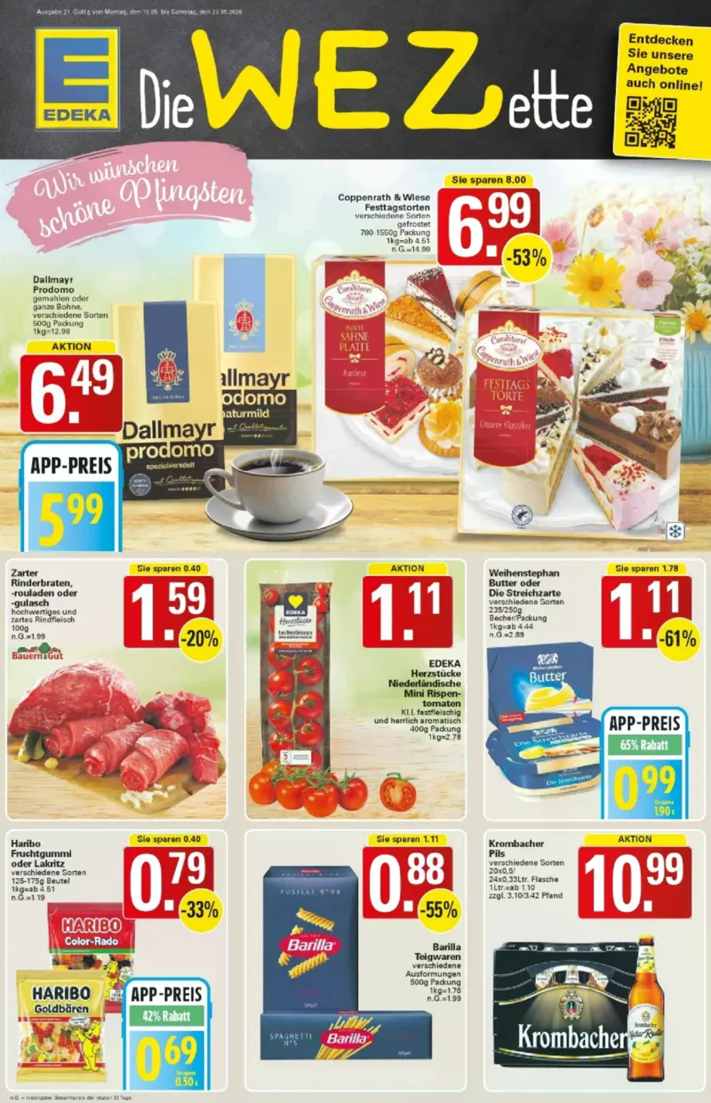 WEZ Prospekt vom 18.05.2026, Seite 1