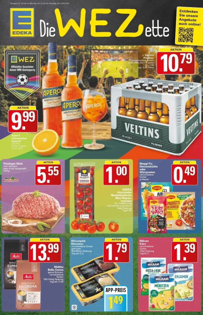 WEZ Prospekt vom 22.06.2026, Seite 1