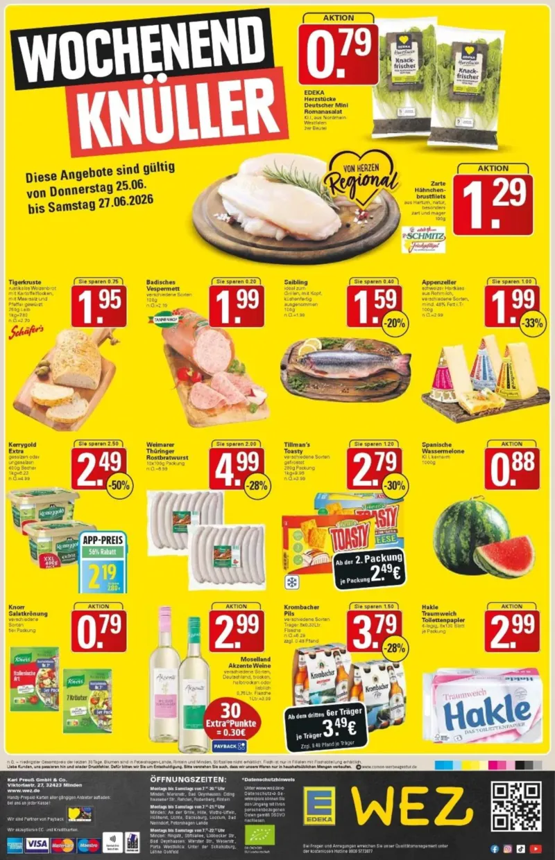 WEZ Prospekt vom 22.06.2026, Seite 16