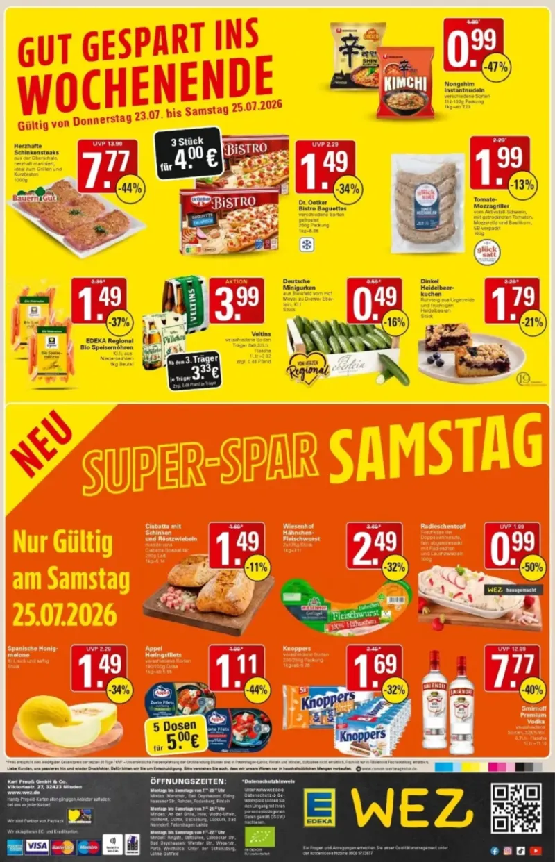 WEZ Prospekt vom 20.07.2026, Seite 16