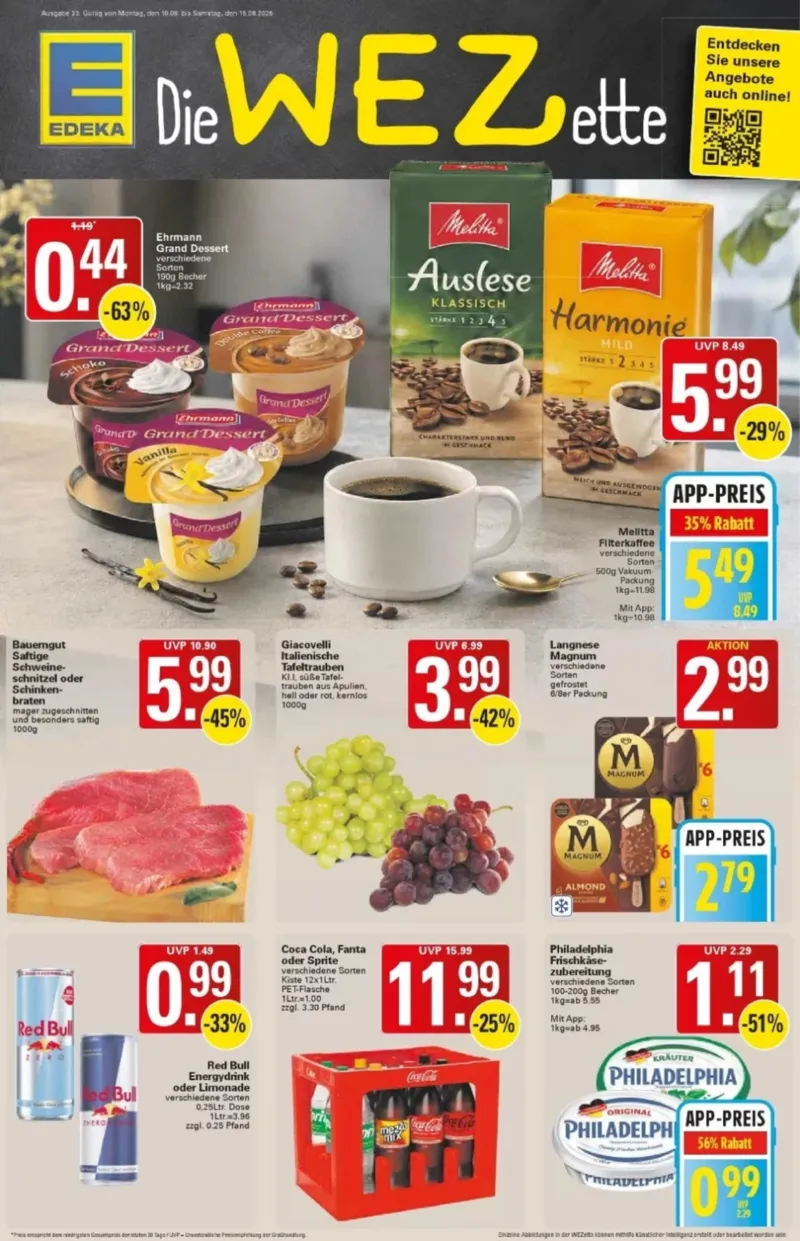 WEZ Prospekt vom 10.08.2026, Seite 1