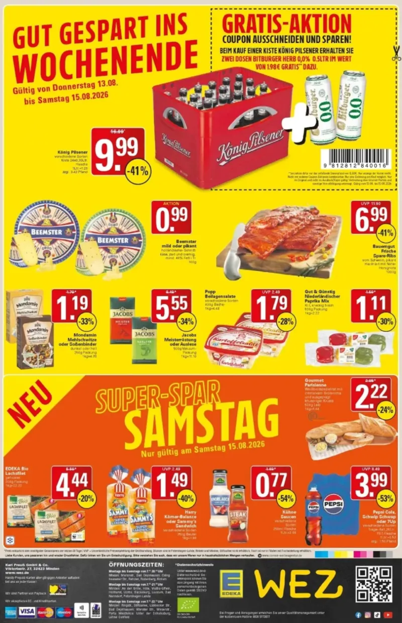WEZ Prospekt vom 10.08.2026, Seite 16