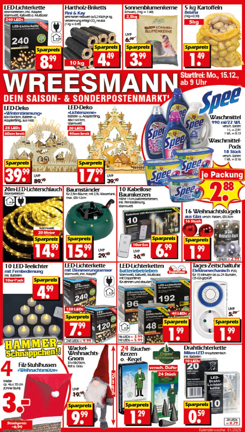 Wreesmann Prospekt vom 15.12.2025, Seite 1