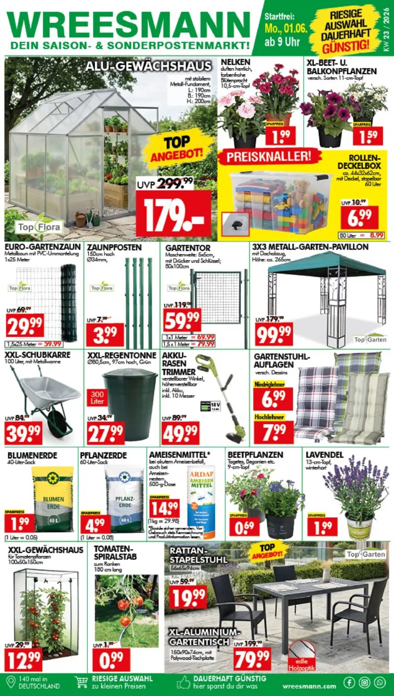 Wreesmann Prospekt vom 01.06.2026, Seite 1