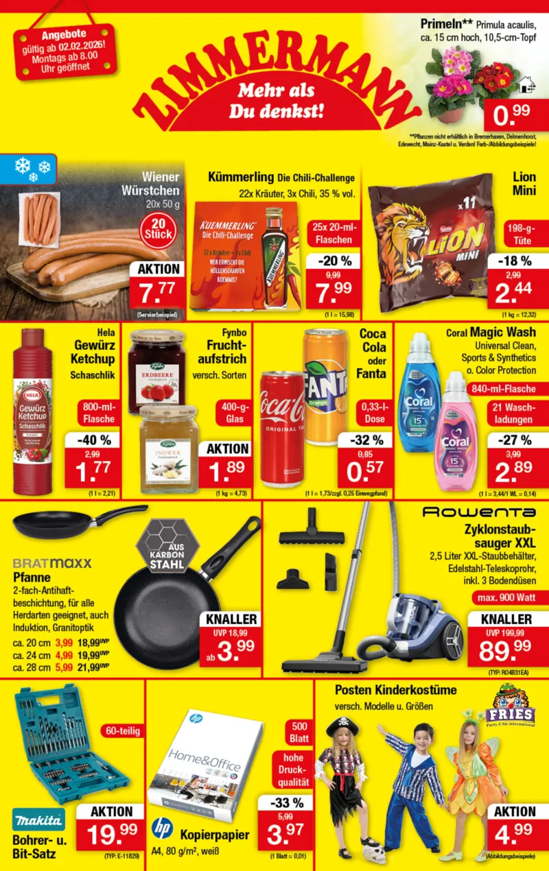 Zimmermann Prospekt vom 02.02.2026, Seite 1