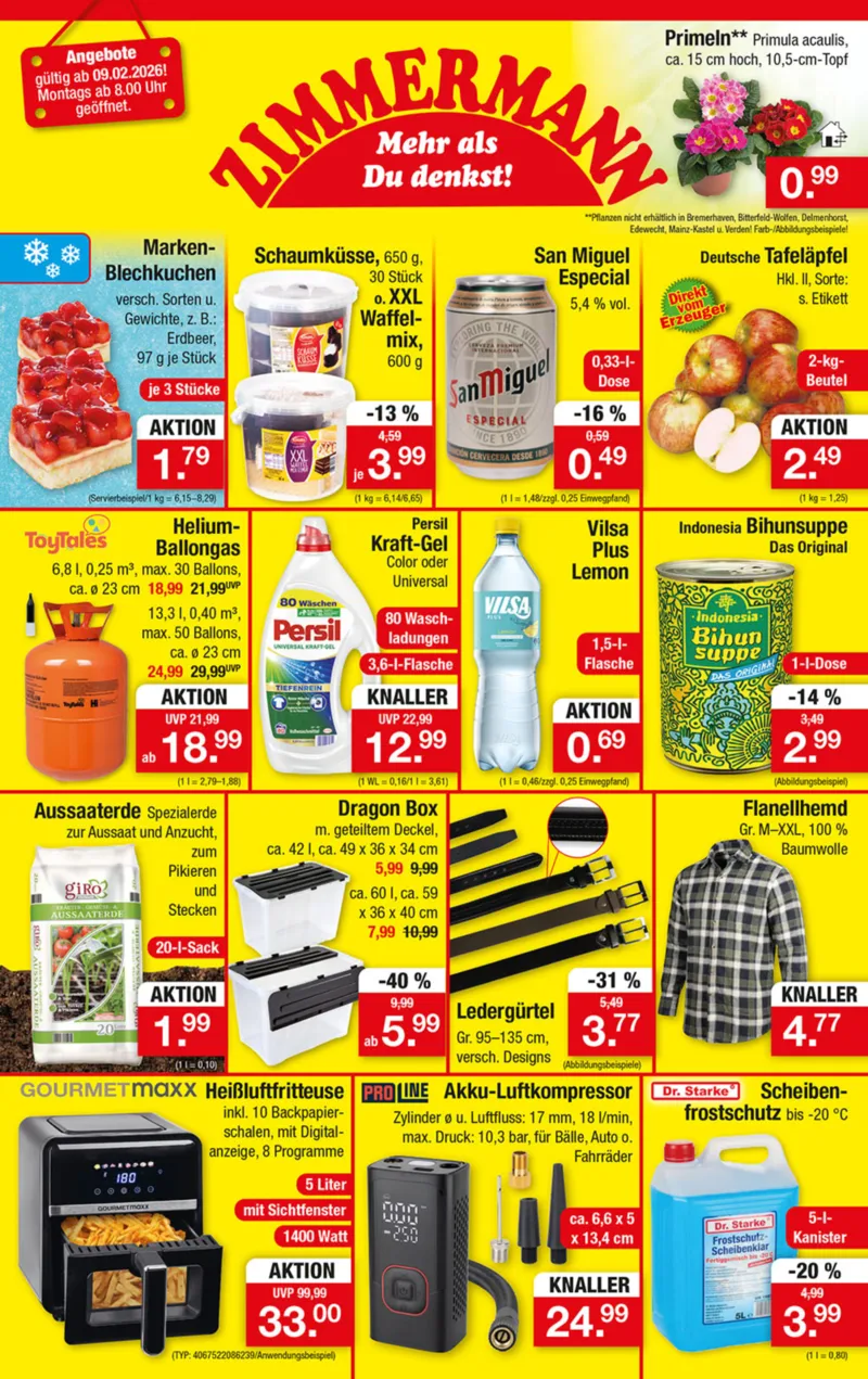 Zimmermann Prospekt vom 09.02.2026, Seite 1