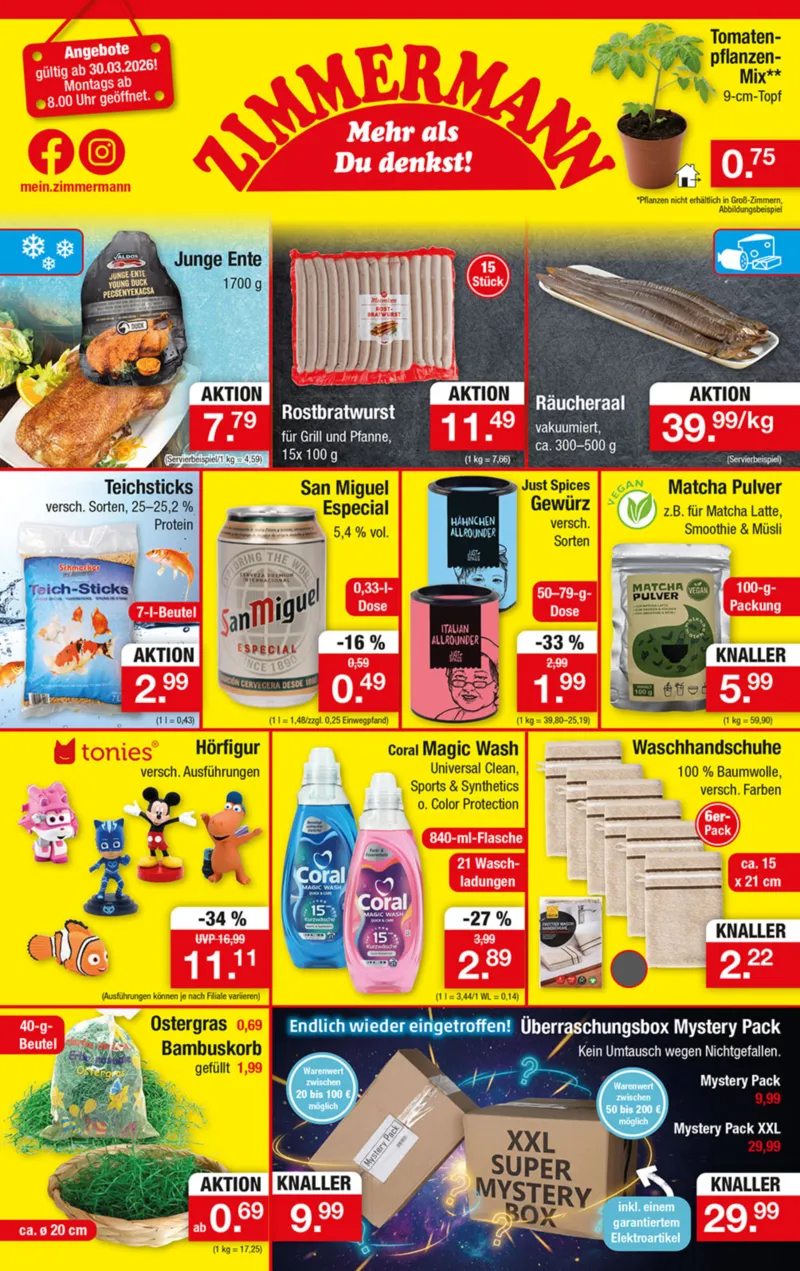 Zimmermann Prospekt vom 30.03.2026, Seite 1