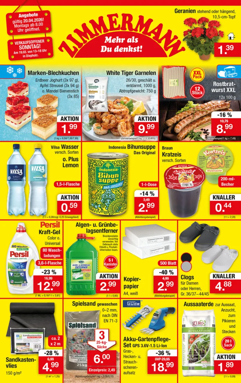 Zimmermann Prospekt vom 20.04.2026, Seite 1