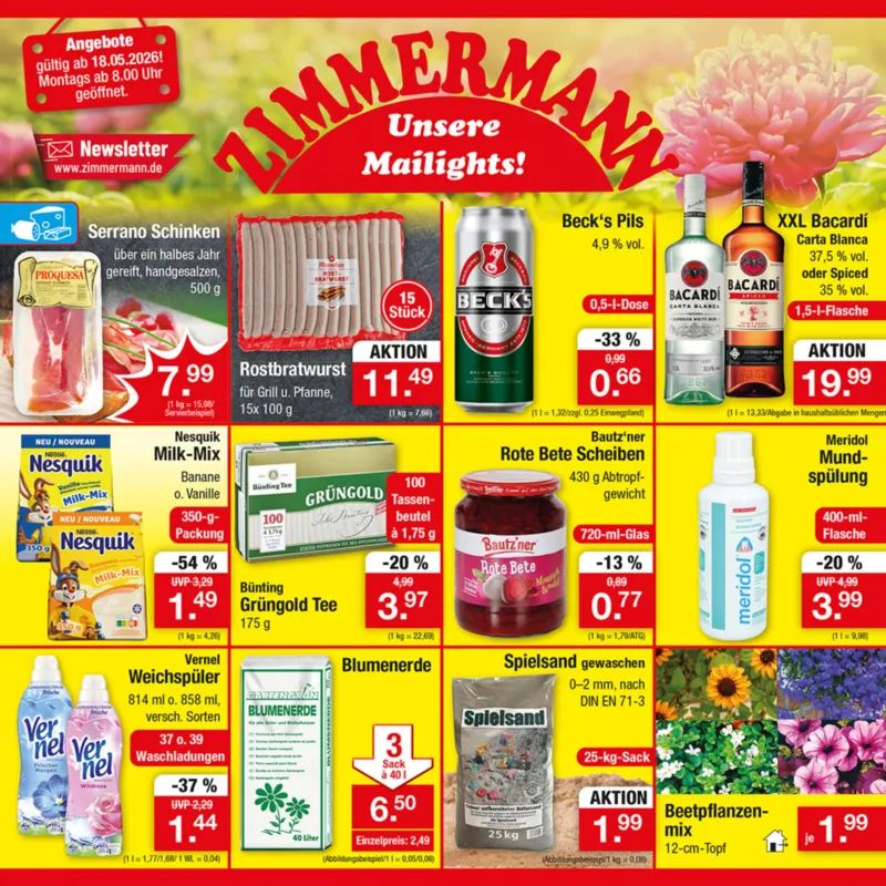 Zimmermann Prospekt vom 18.05.2026, Seite 1