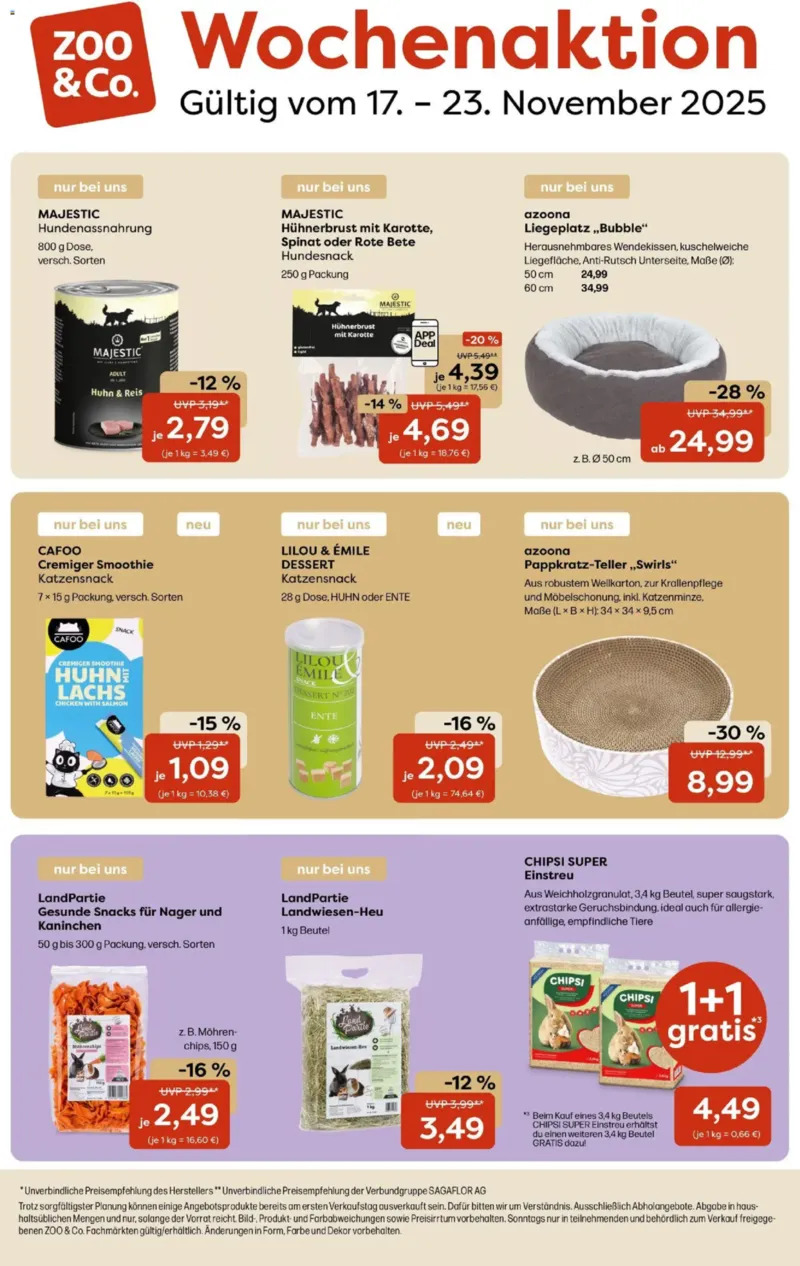 ZOO & Co. Prospekt vom 17.11.2025, Seite 1