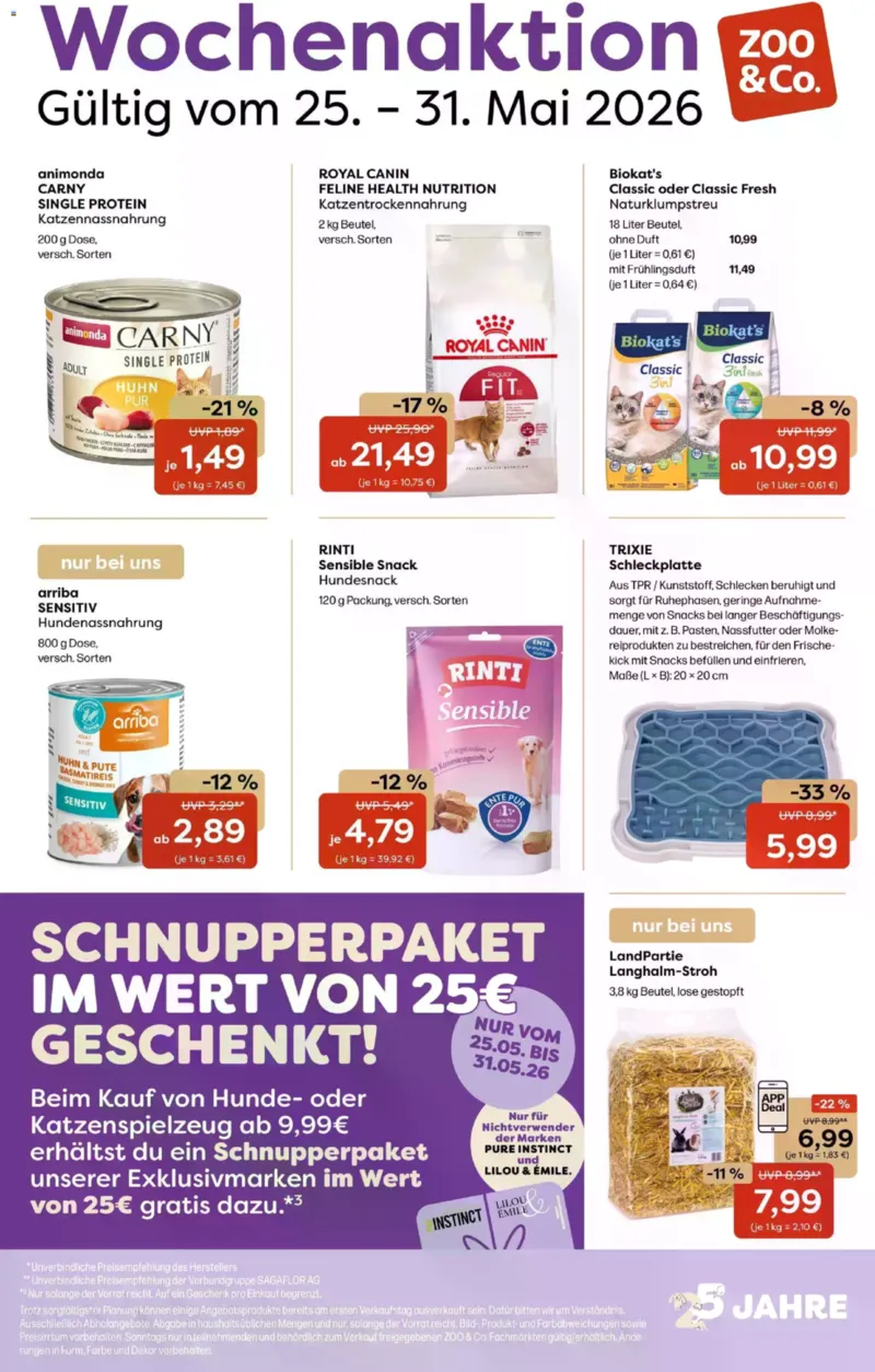 ZOO & Co. Prospekt vom 25.05.2026, Seite 1