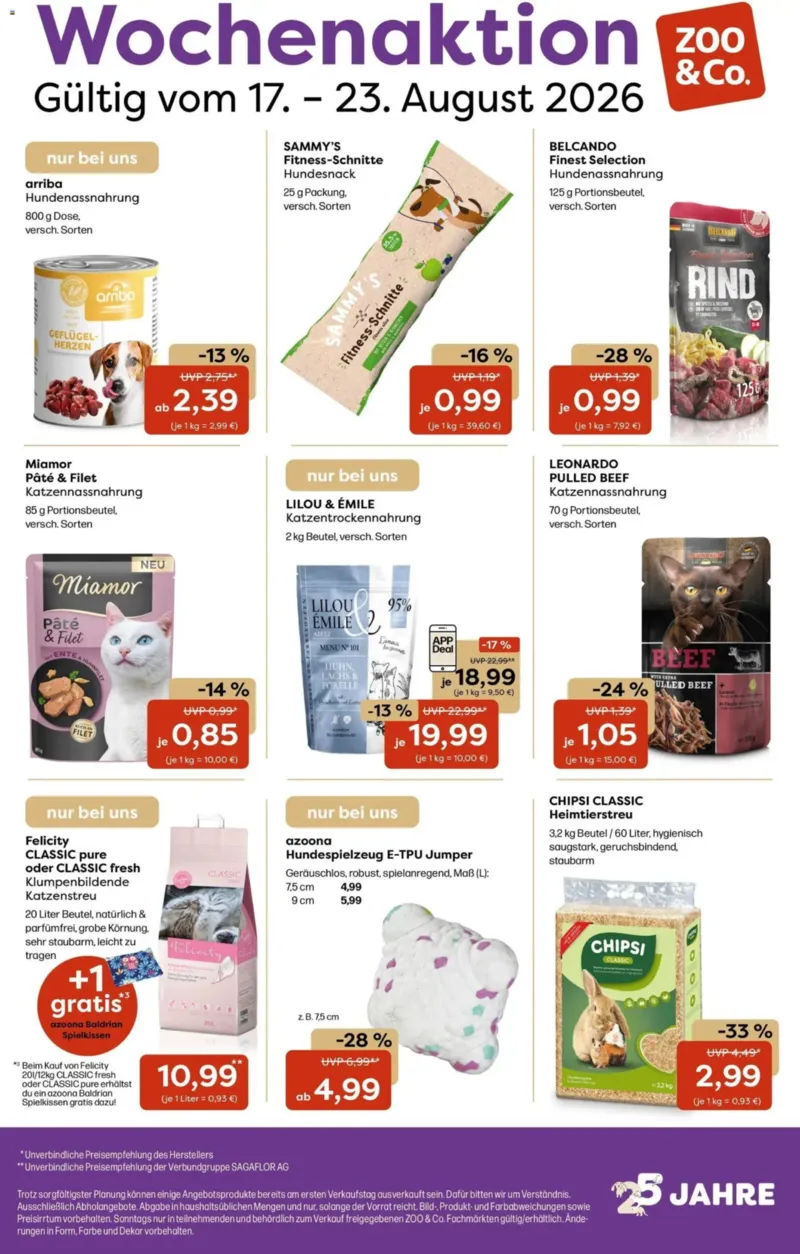 ZOO & Co. Prospekt vom 17.08.2026, Seite 1
