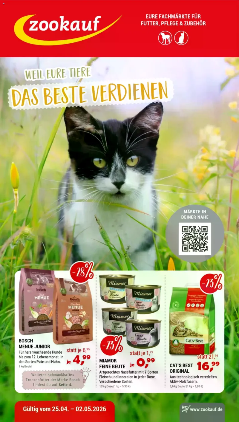 Zookauf Prospekt vom 25.04.2026, Seite 1