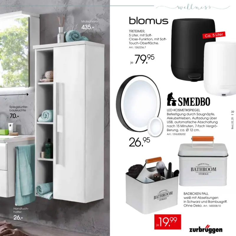 Zurbrüggen Prospekt vom 17.06.2025, Seite 39