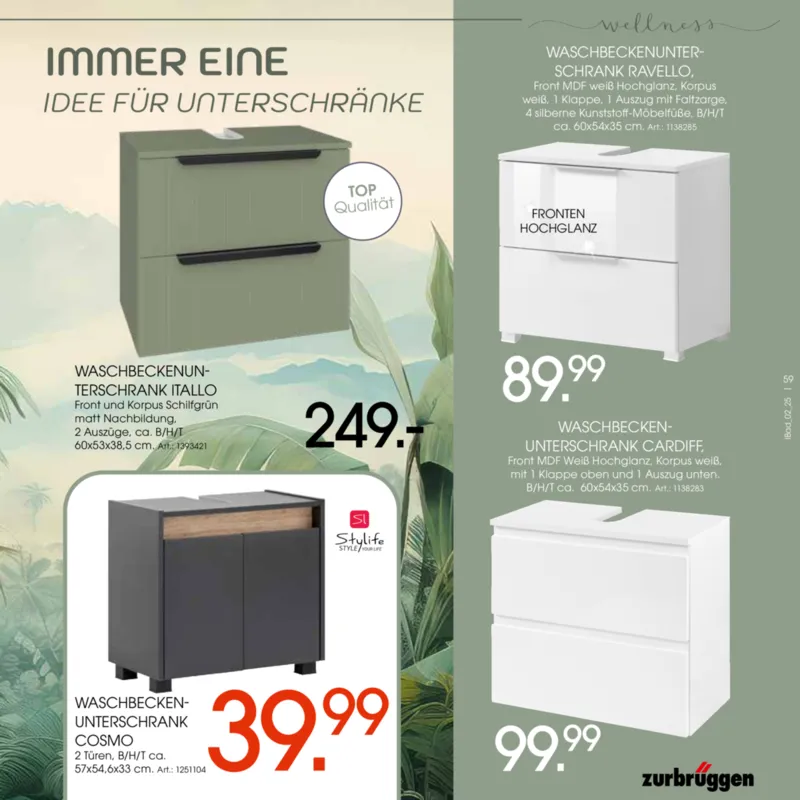 Zurbrüggen Prospekt vom 17.06.2025, Seite 59