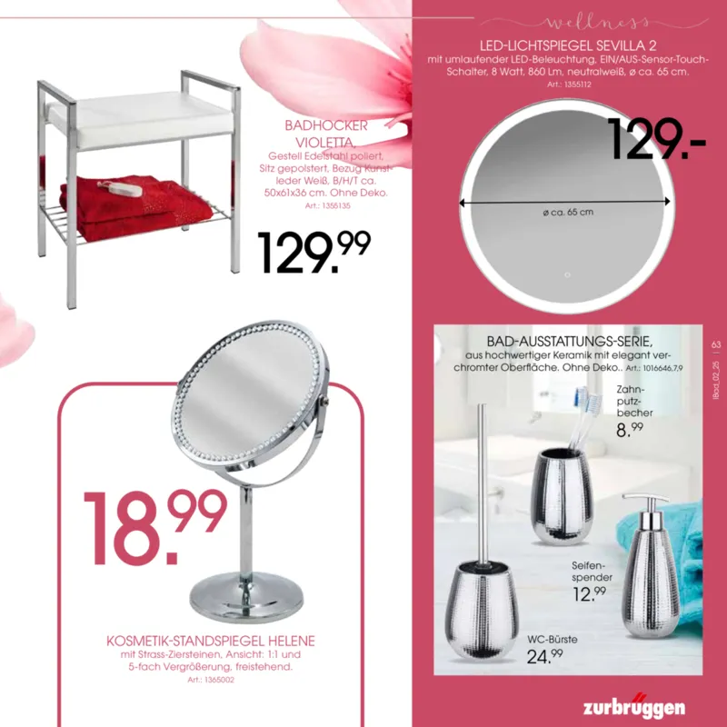 Zurbrüggen Prospekt vom 17.06.2025, Seite 63