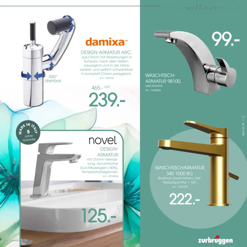 Zurbrüggen Prospekt vom 17.06.2025, Seite 71