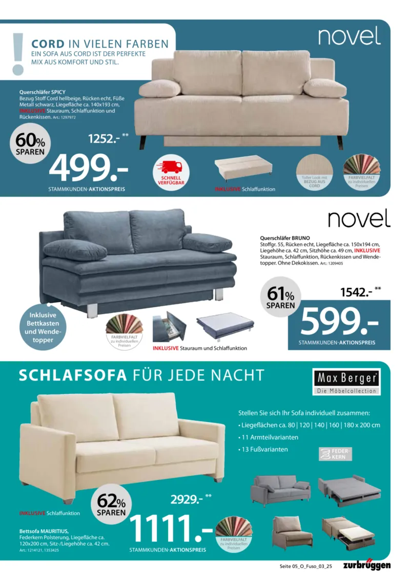 Zurbrüggen Prospekt vom 16.09.2025, Seite 5