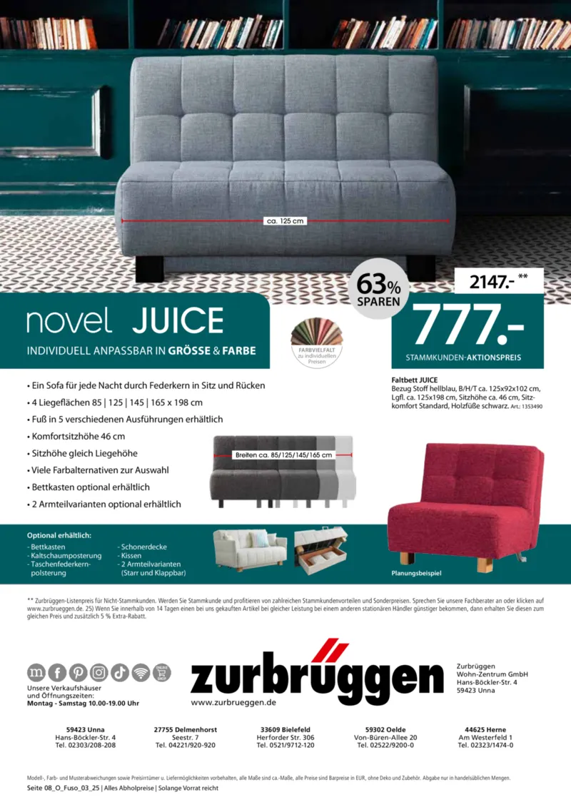 Zurbrüggen Prospekt vom 16.09.2025, Seite 8