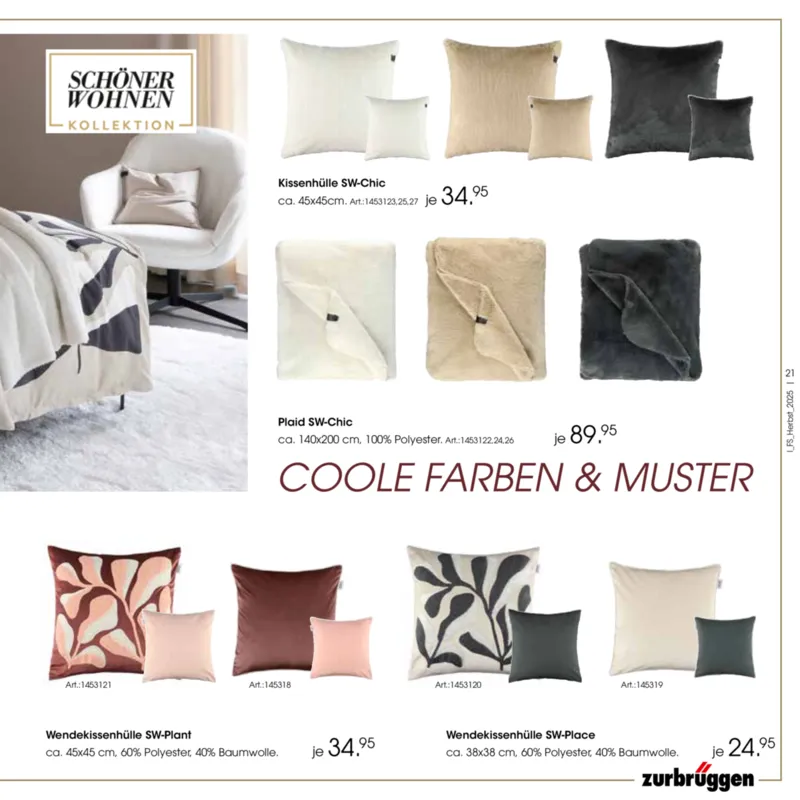 Zurbrüggen Prospekt vom 21.10.2025, Seite 21