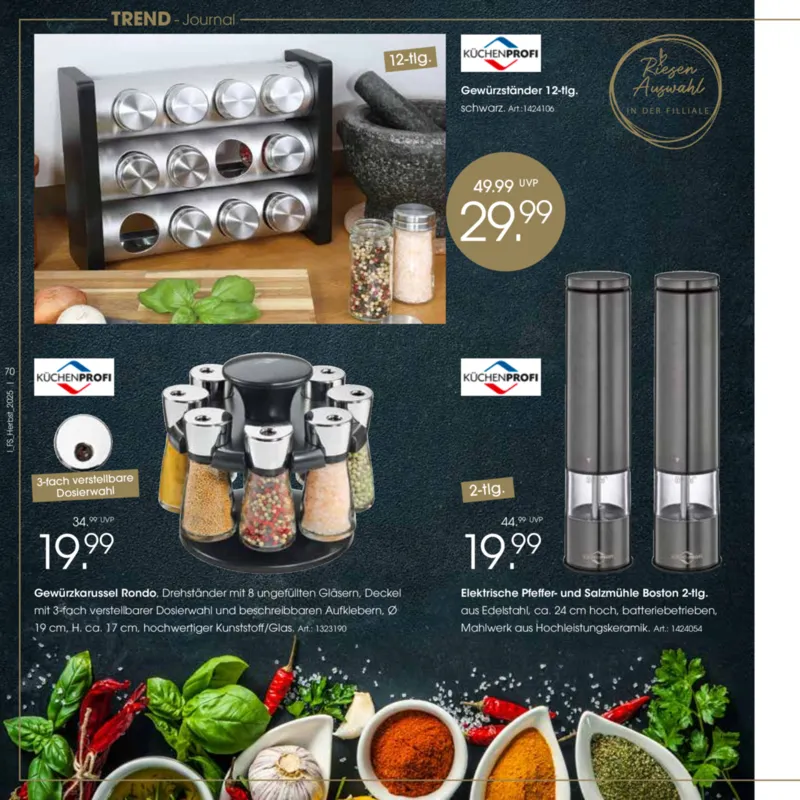 Zurbrüggen Prospekt vom 21.10.2025, Seite 70