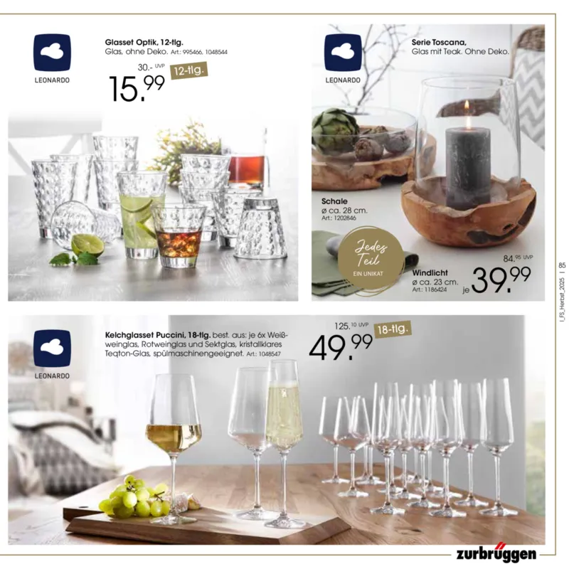 Zurbrüggen Prospekt vom 21.10.2025, Seite 85