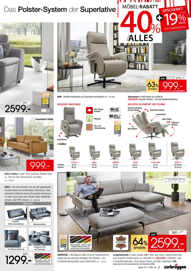 Zurbrüggen Prospekt vom 28.10.2025, Seite 21