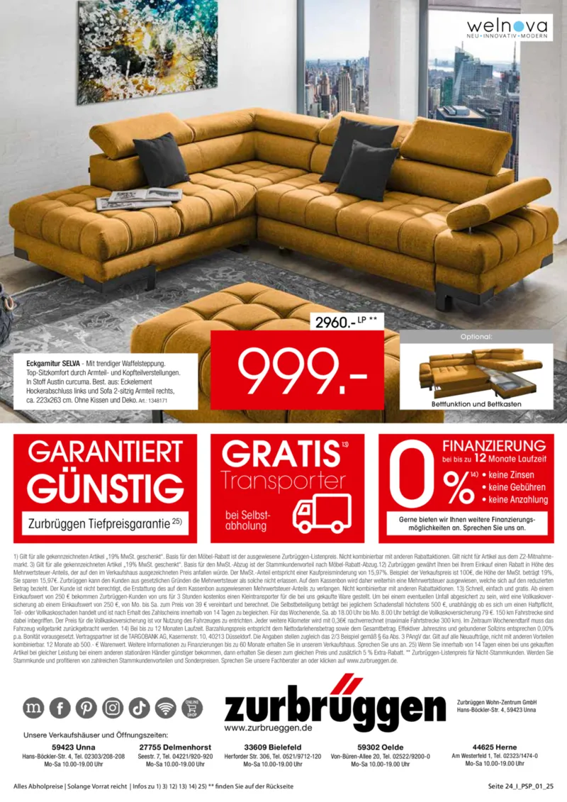 Zurbrüggen Prospekt vom 28.10.2025, Seite 24