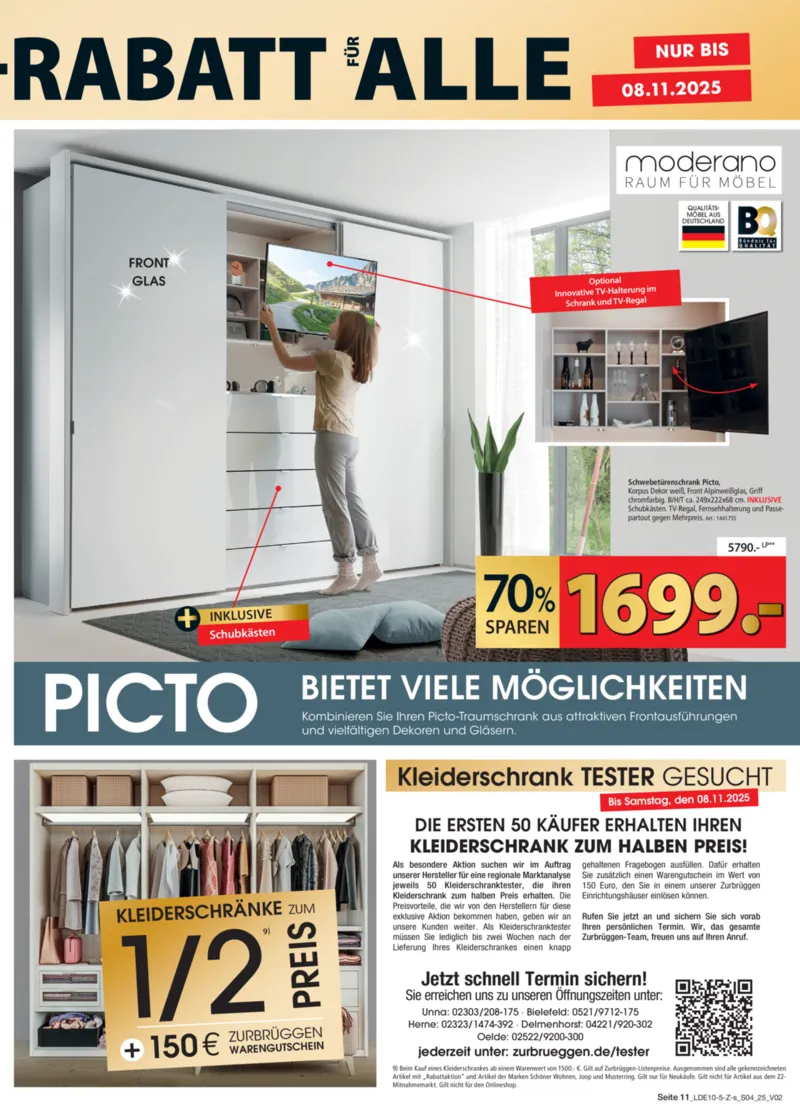 Zurbrüggen Prospekt vom 04.11.2025, Seite 11