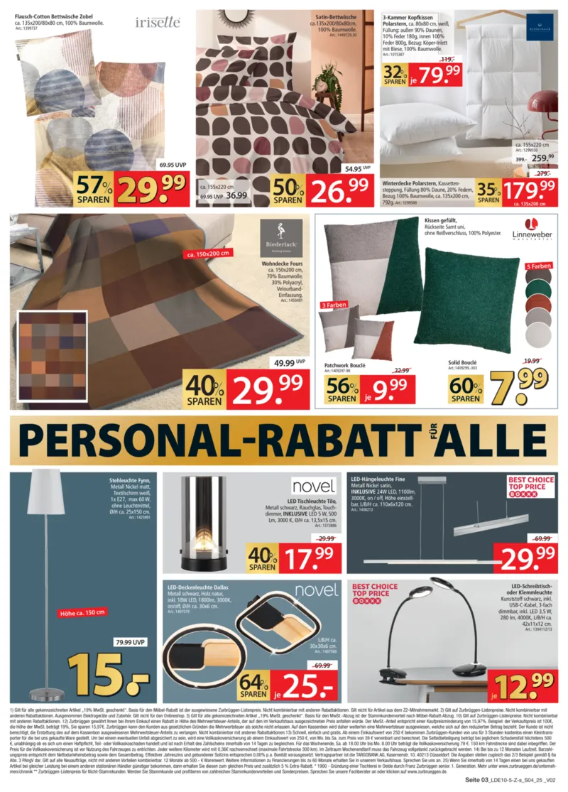 Zurbrüggen Prospekt vom 04.11.2025, Seite 3