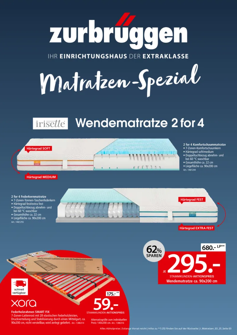 Zurbrüggen Prospekt vom 18.11.2025, Seite 1