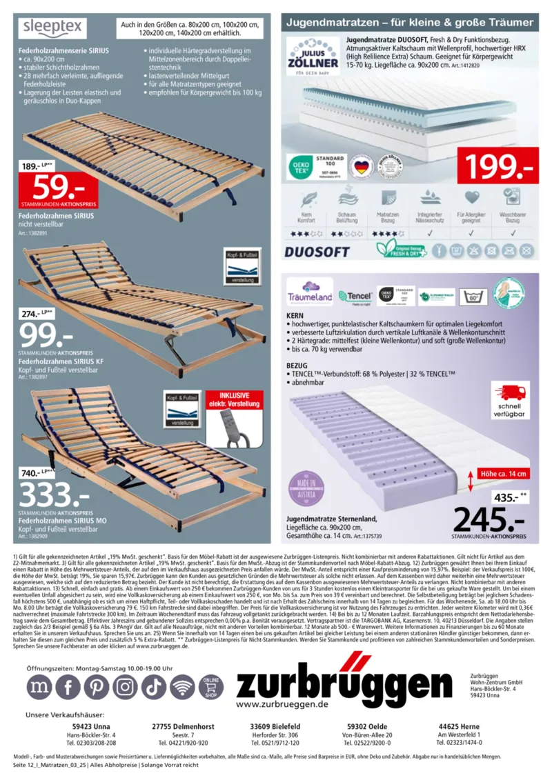Zurbrüggen Prospekt vom 18.11.2025, Seite 12