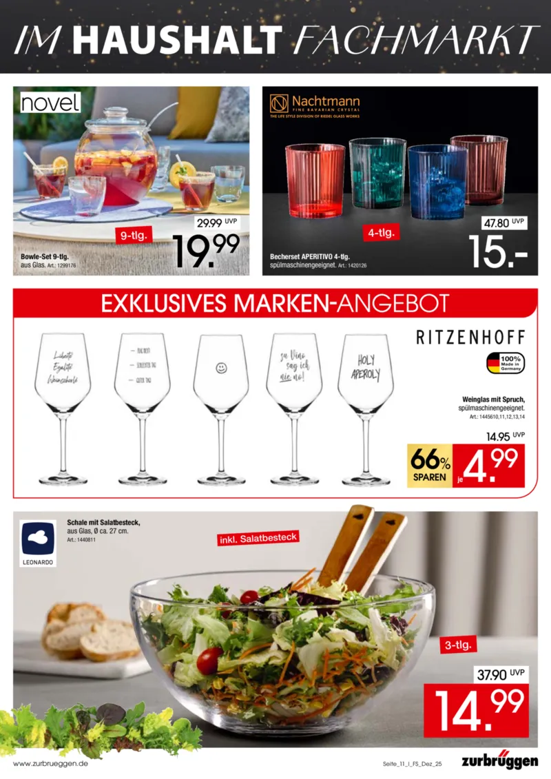 Zurbrüggen Prospekt vom 02.12.2025, Seite 11