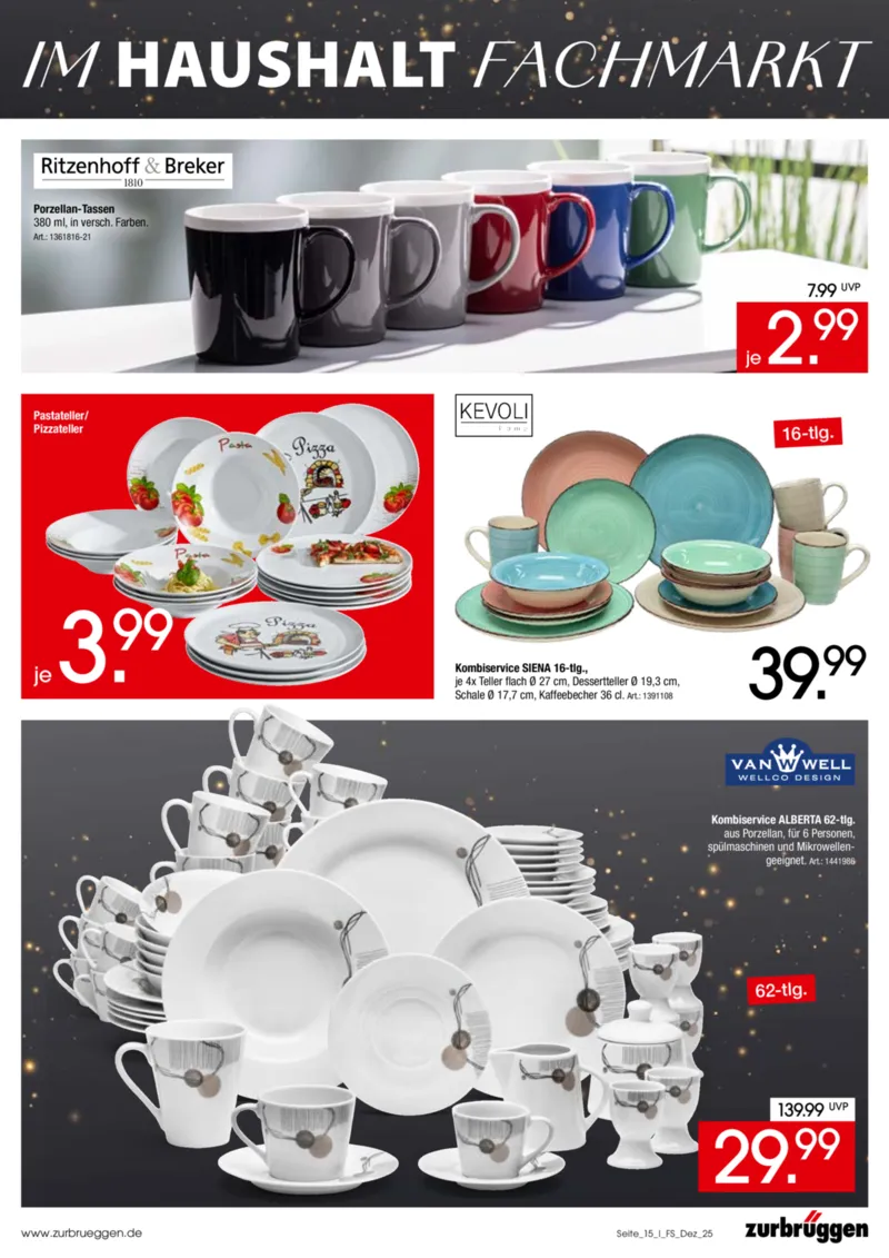 Zurbrüggen Prospekt vom 02.12.2025, Seite 15