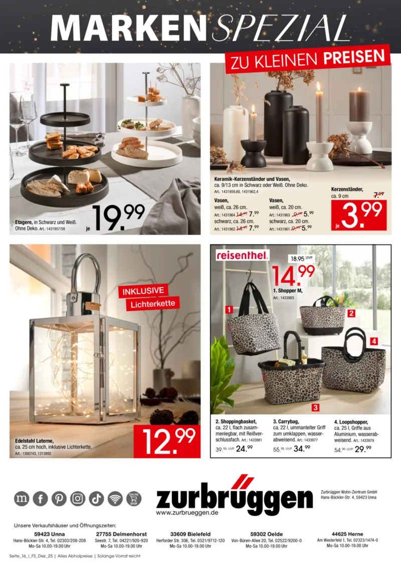 Zurbrüggen Prospekt vom 02.12.2025, Seite 16