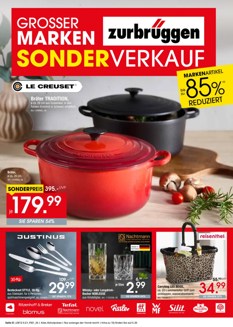 Zurbrüggen Prospekt vom 09.12.2025, Seite 1