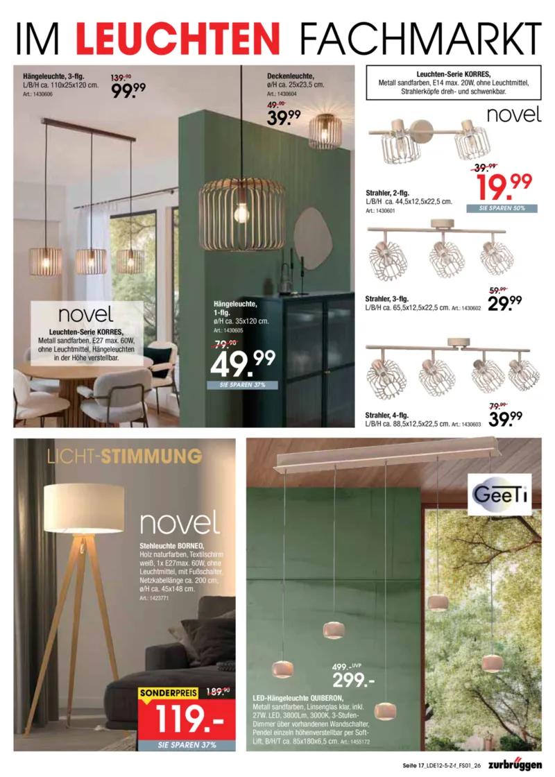 Zurbrüggen Prospekt vom 09.12.2025, Seite 17