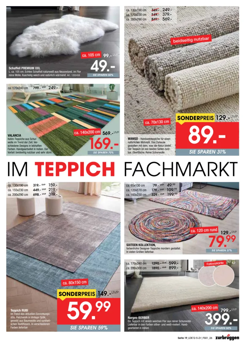 Zurbrüggen Prospekt vom 09.12.2025, Seite 19