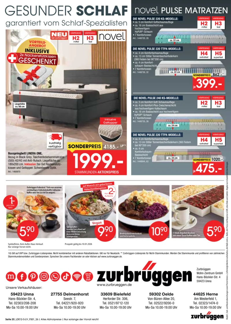 Zurbrüggen Prospekt vom 09.12.2025, Seite 20
