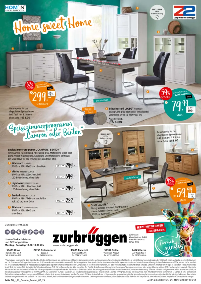 Zurbrüggen Prospekt vom 16.12.2025, Seite 8
