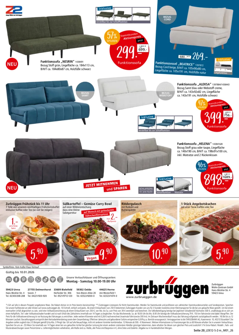 Zurbrüggen Prospekt vom 16.12.2025, Seite 40