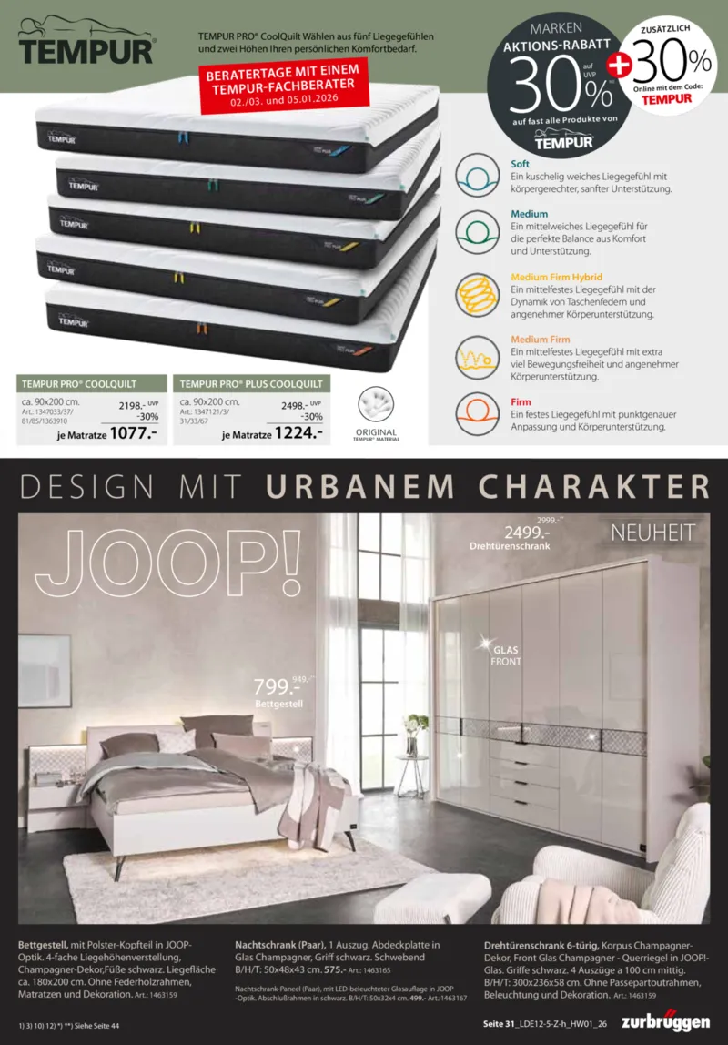 Zurbrüggen Prospekt vom 30.12.2025, Seite 43