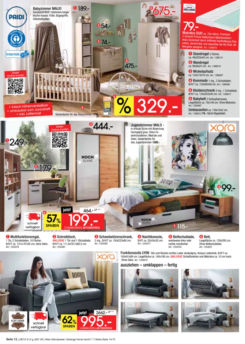 Zurbrüggen Prospekt vom 30.12.2025, Seite 12