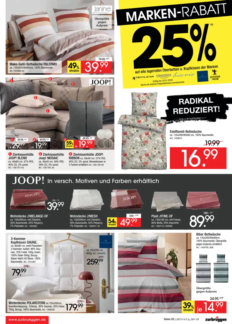 Zurbrüggen Prospekt vom 30.12.2025, Seite 3