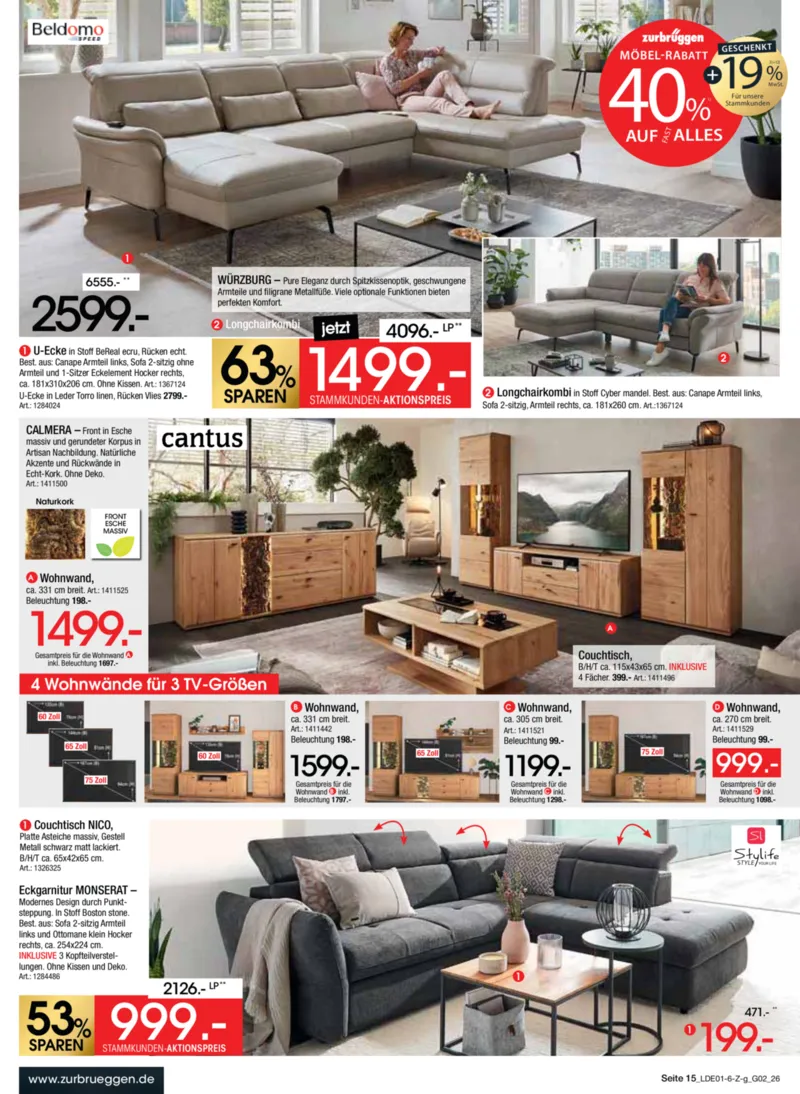 Zurbrüggen Prospekt vom 03.02.2026, Seite 15