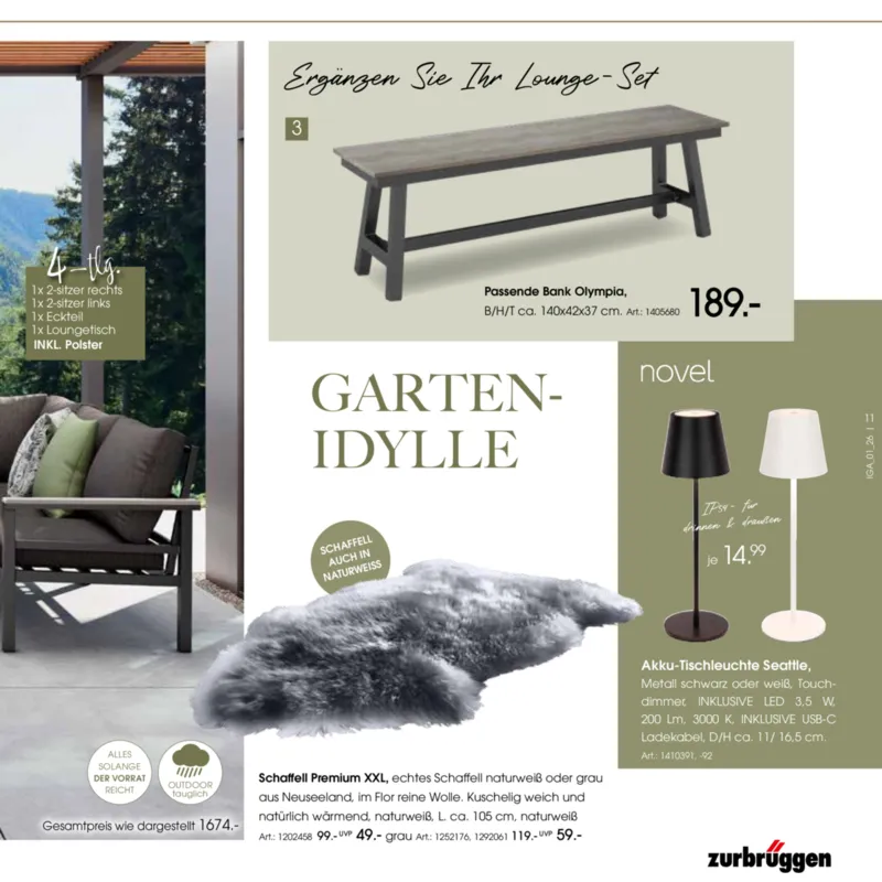 Zurbrüggen Prospekt vom 24.03.2026, Seite 11