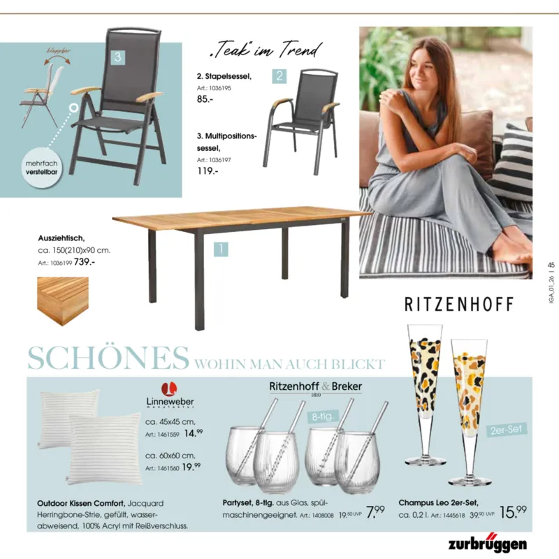 Zurbrüggen Prospekt vom 24.03.2026, Seite 45