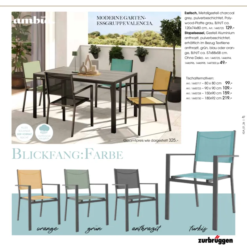 Zurbrüggen Prospekt vom 24.03.2026, Seite 47